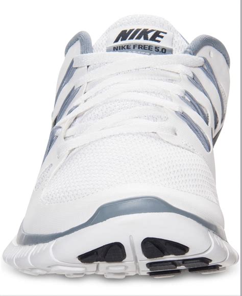 nike free run trainer herren all white|Nike running shoes for men.